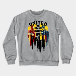 United We Stand Divided We Fall, Stephen Colbert Crewneck Sweatshirt